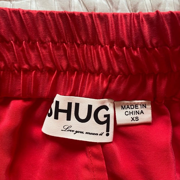 COPY - red shug skirt size XS - Picture 3 of 3